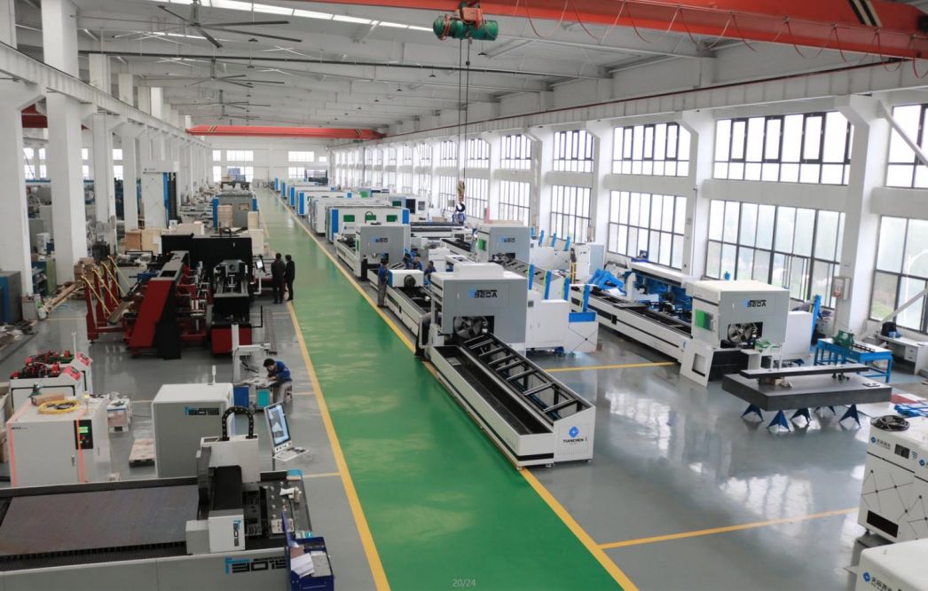 Fotos de la fábrica de láser Tianchen15