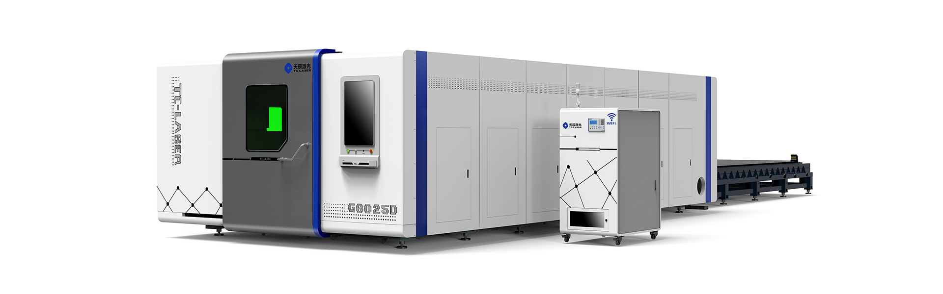 Máquina cortadora por láser de fibra de súper alta potencia TC-G