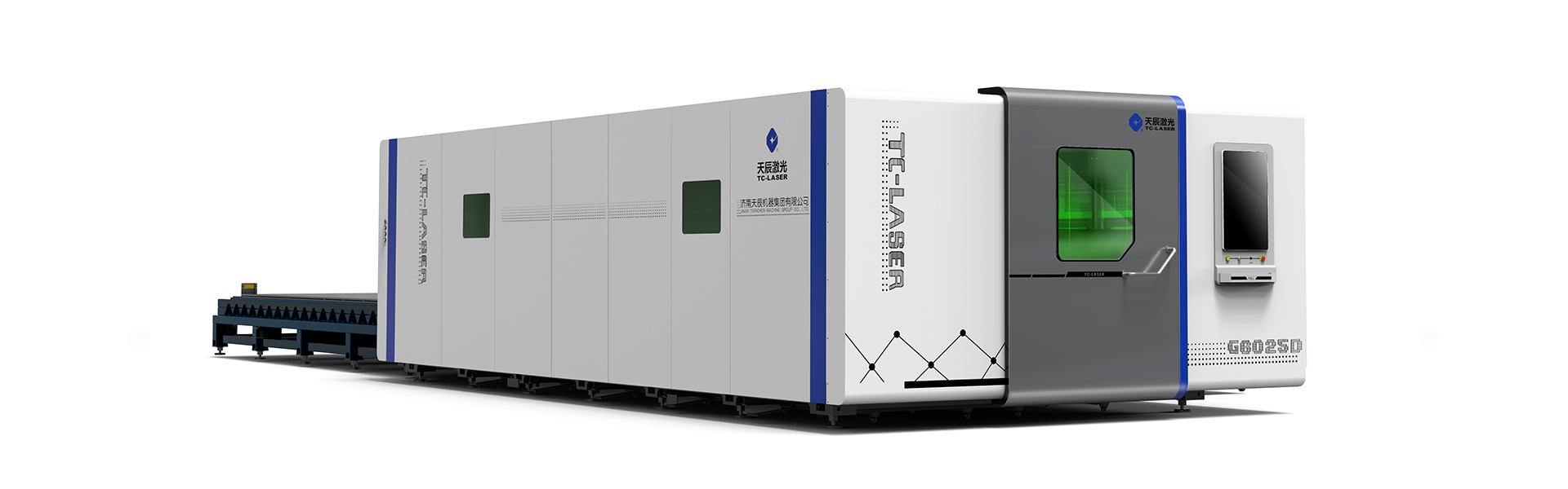 Máquina cortadora por láser de fibra de súper alta potencia TC-G